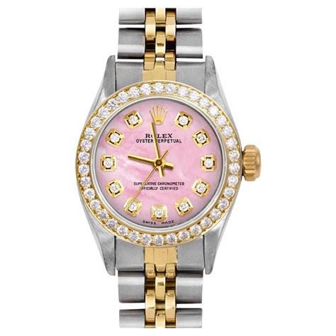 pink face rolex|pink rolex watches for women.